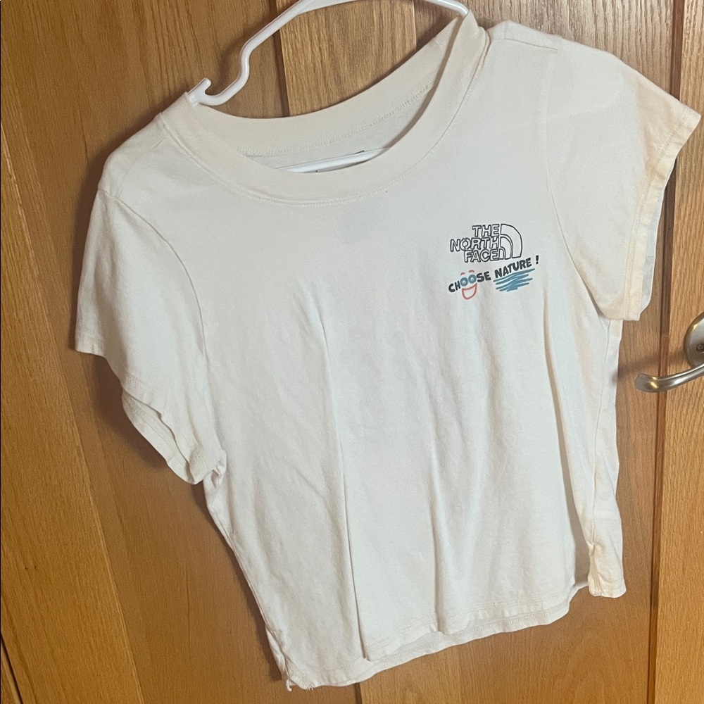 The North Face Off-White Tee with Graphic